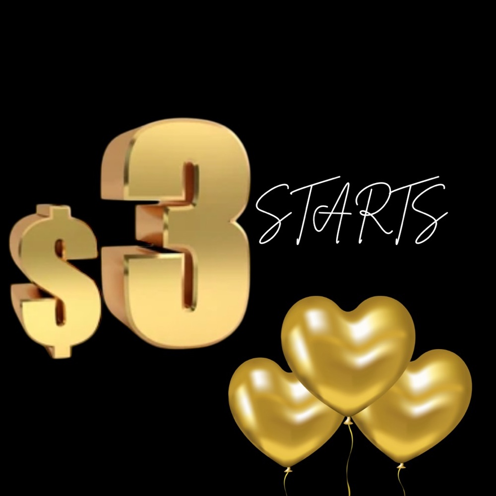 $3 START ITEM 1 YR POSH CELEBRATION 🎉 THANK YOU 🛍️ 101-150